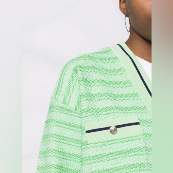 NWOT SANDRO AYMAR TWEED CARDIGAN - Picture 4 of 7